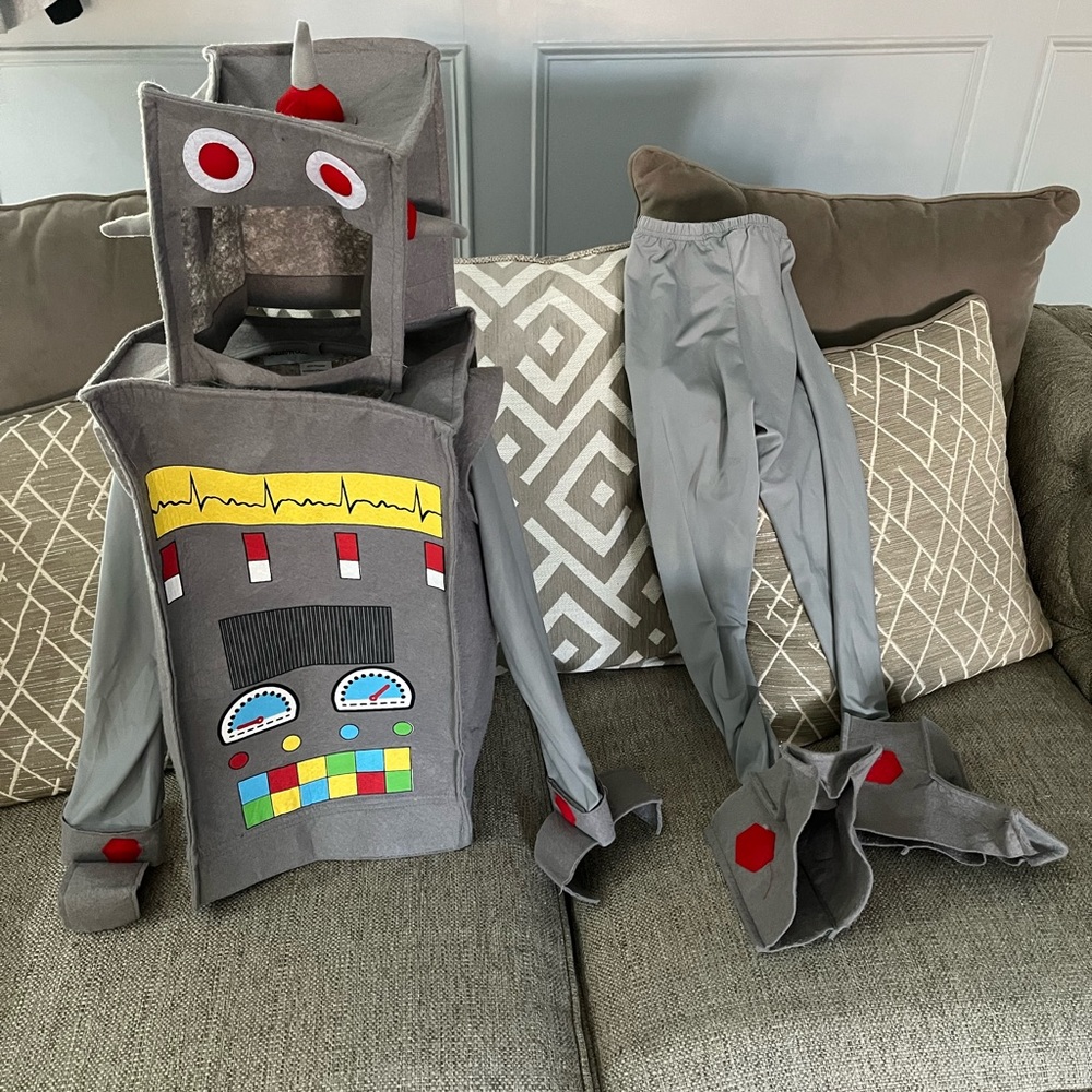 Kids robot costume
